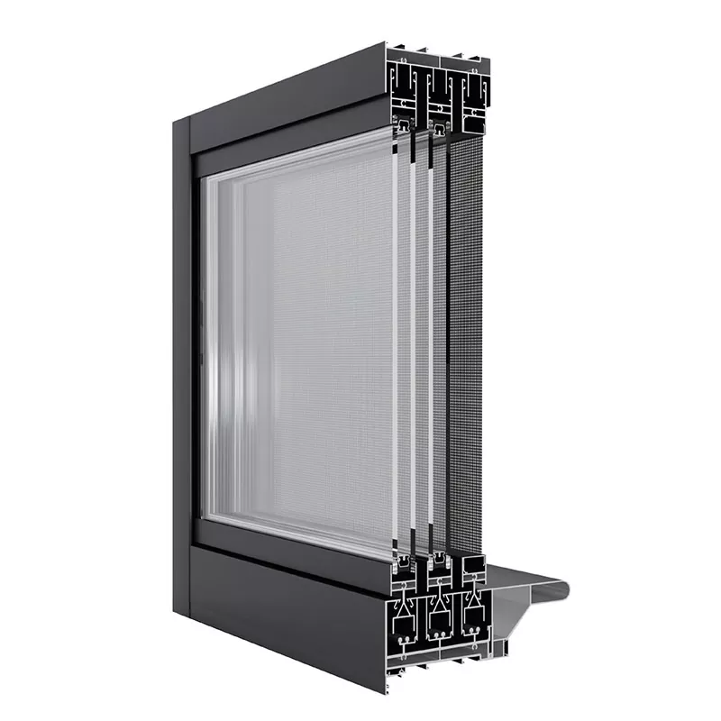 Jendhela geser Alaminium Aluminium