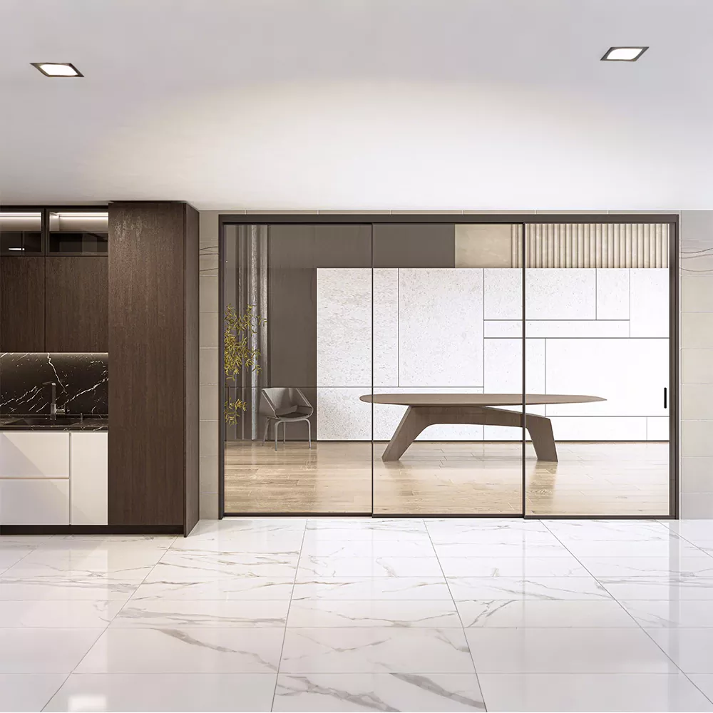 Pintu geser sing sempit banget