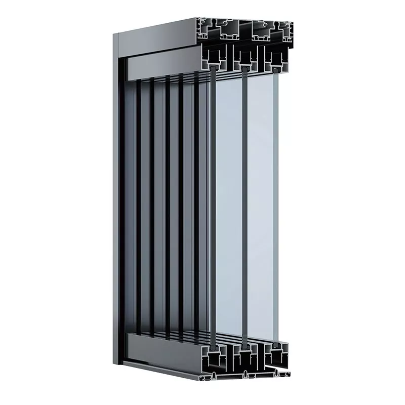 Pintu geser kaca sing gampang banget